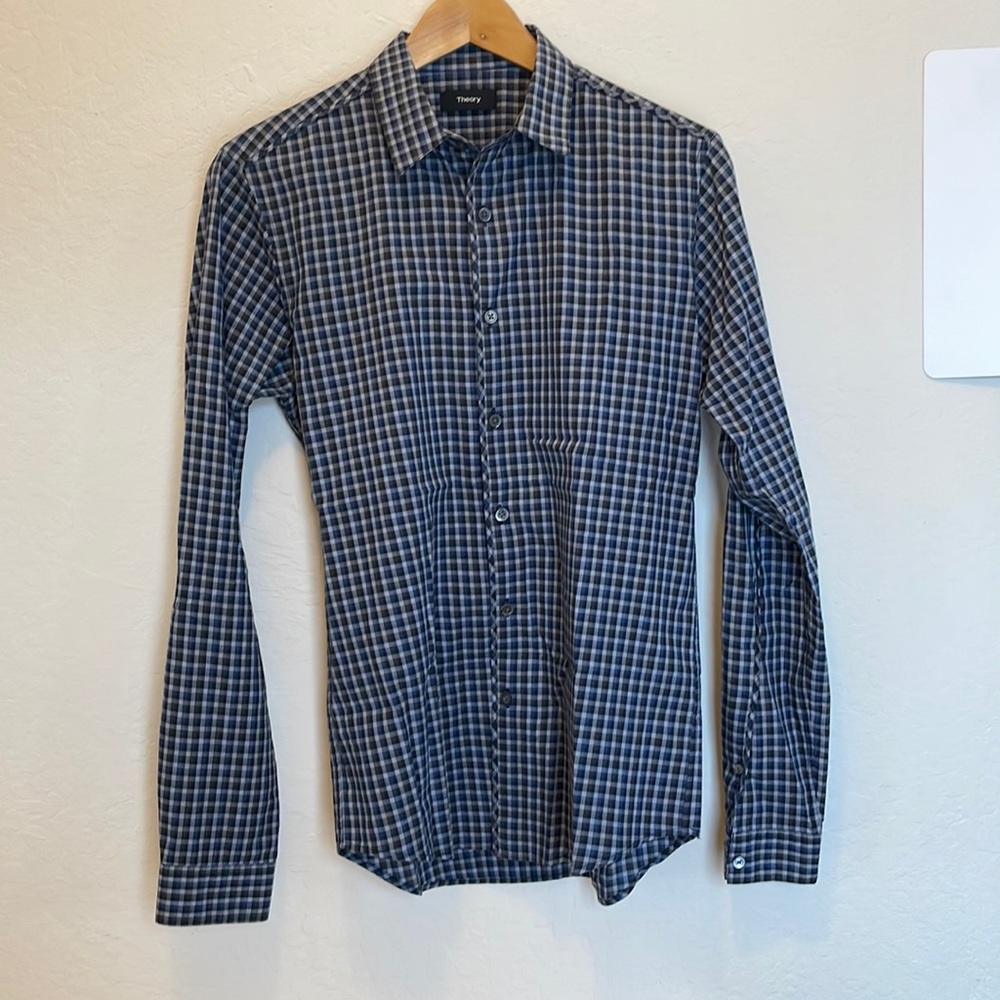Theory button down (XS)